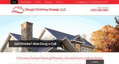 Desktop Screenshot of dougschimney.com